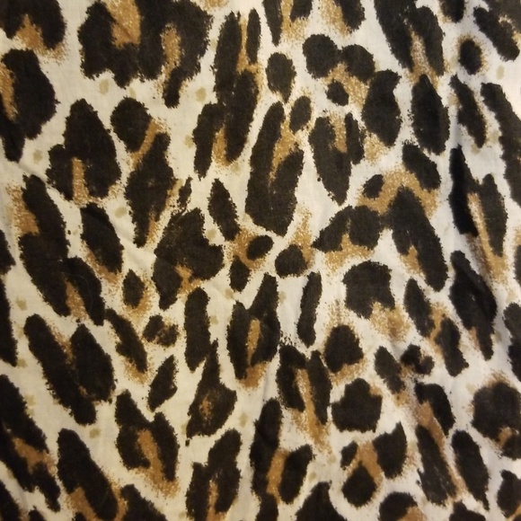 J.Crew Perfect Shirt Leopard - NEW Size 6 - Picture 4 of 4
